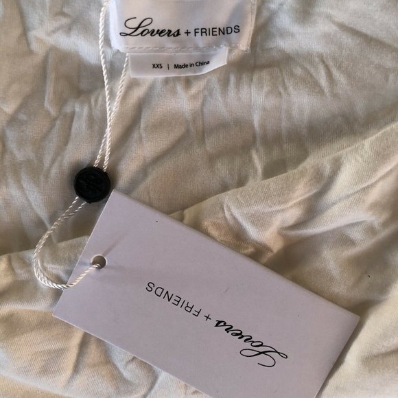 Lovers + Friends Portia Bodysuit White Short XXS - Picture 5 of 5